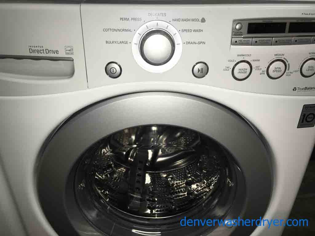 Large Images for Solid LG FrontLoad Washer/Dryer Set (Stackable