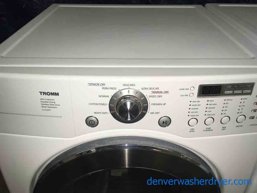 Great LG Front-Load Washer/Dryer Set *GAS* (Stackable/Pedestal Options)
