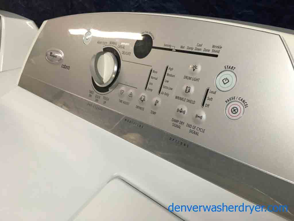 Whirlpool Cabrio King Size Washer Dryer Set
