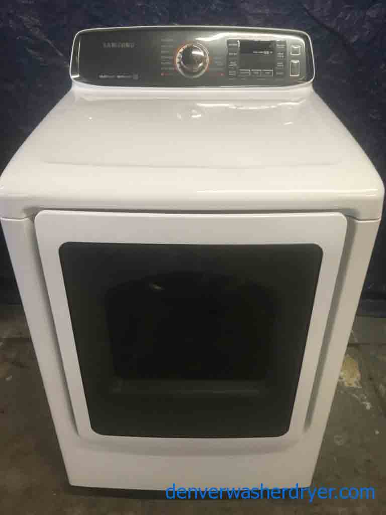 Nearly New 7.4 cu ft. Samsung Steam Dryer