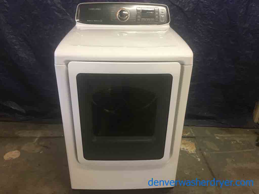 Nearly New 7.4 cu ft. Samsung Steam Dryer