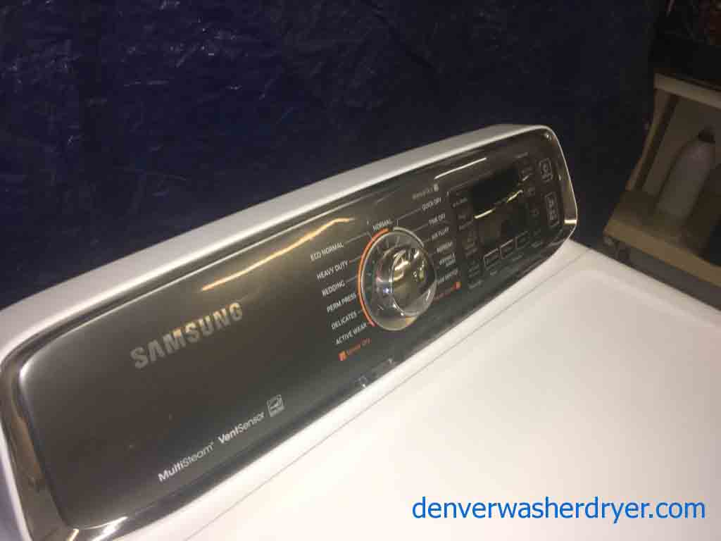 Nearly New 7.4 cu ft. Samsung Steam Dryer