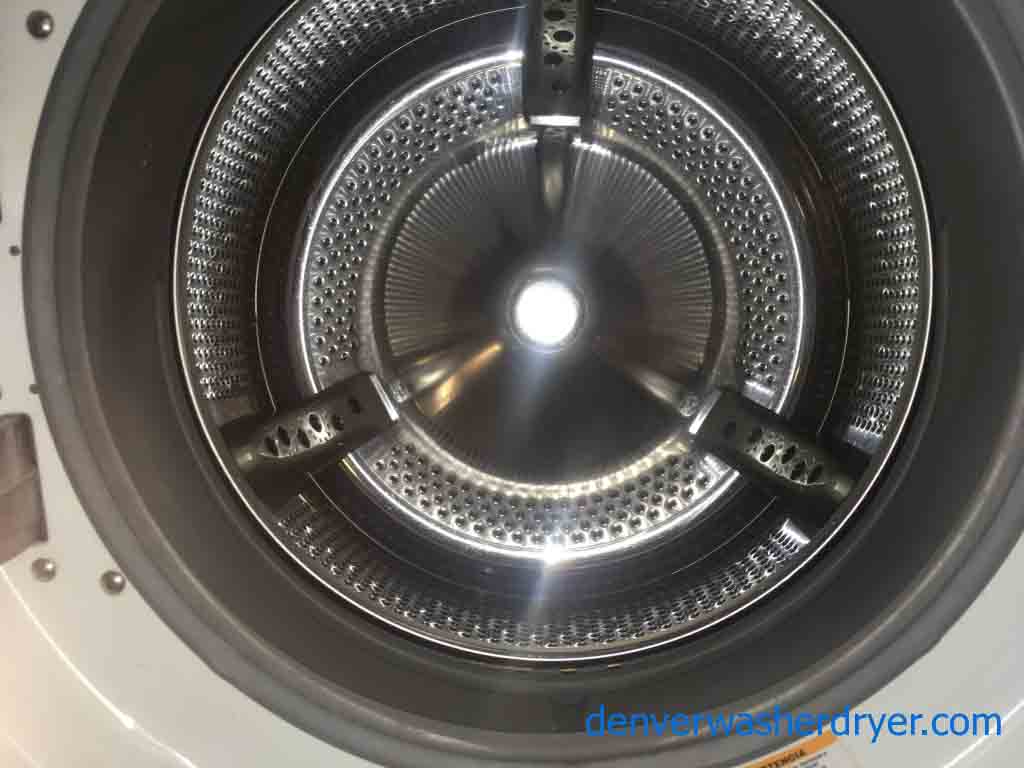 Reliable LG Front Loading Laundry Set!