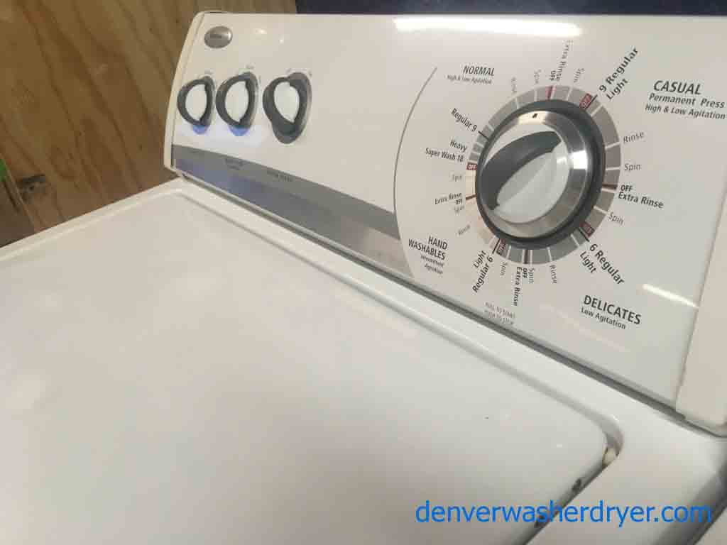 Heavy Duty Super Capacity Whirlpool Washer and Dryer Set!