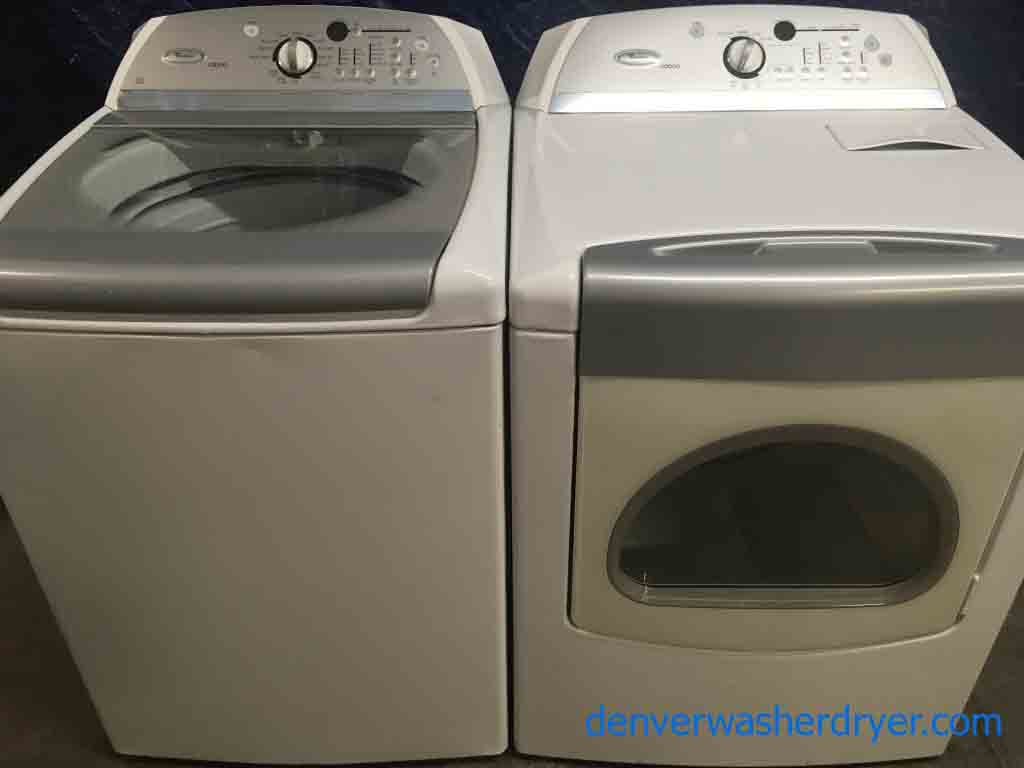 Huge Whirlpool Cabrio Washer and Dryer Set!
