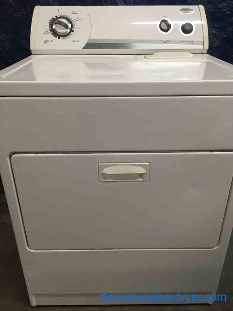 Large Images for Super Clean, Super Capacity Whirlpool Electric Dryer