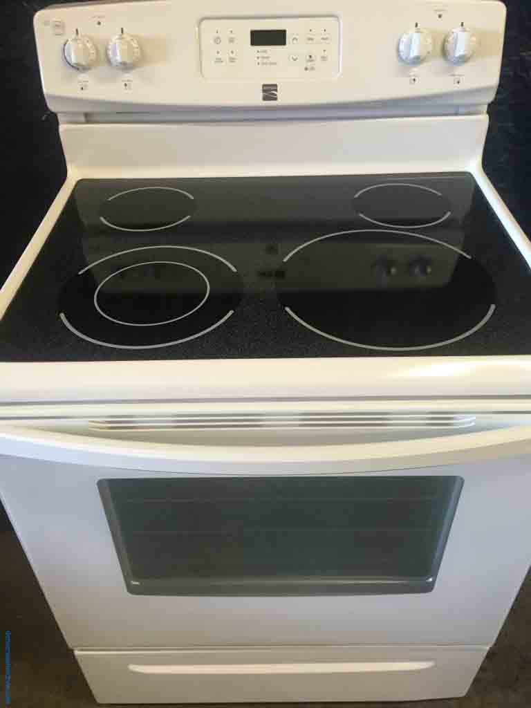 Large Images for White Glasstop Stove 2835
