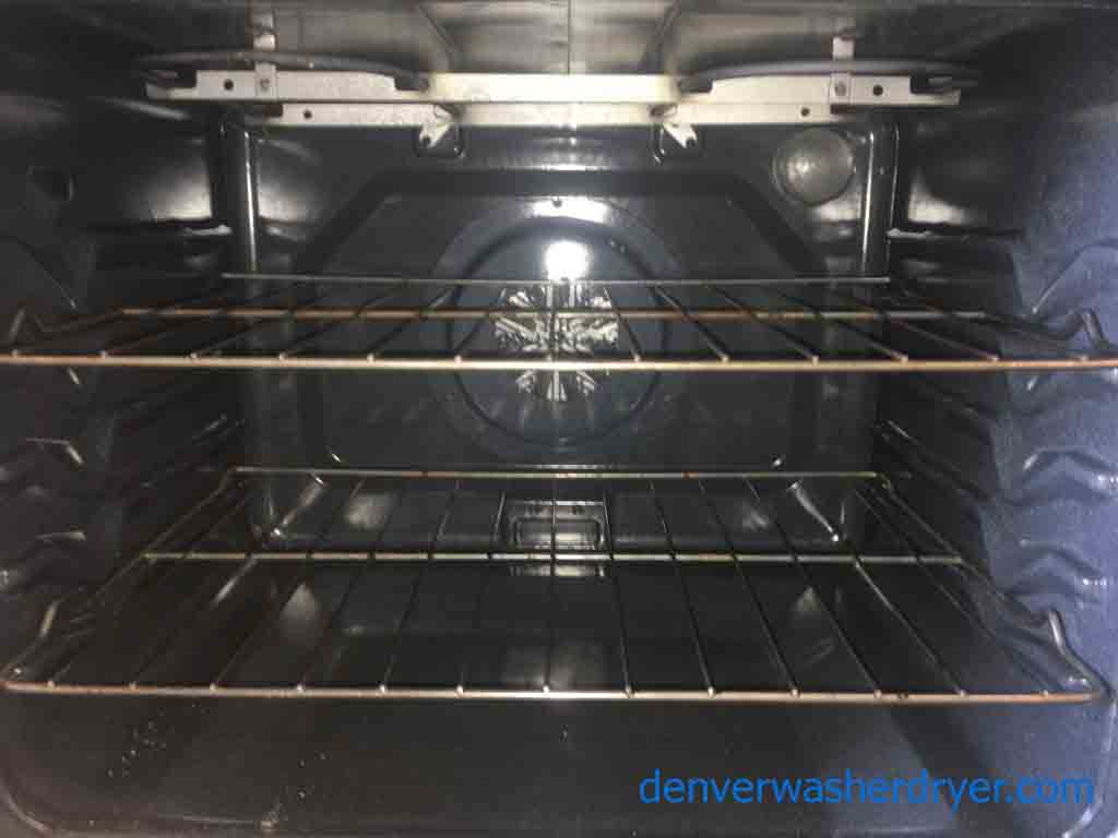 Magnificent Maytag Electric Glass-top Range with Convection Oven!