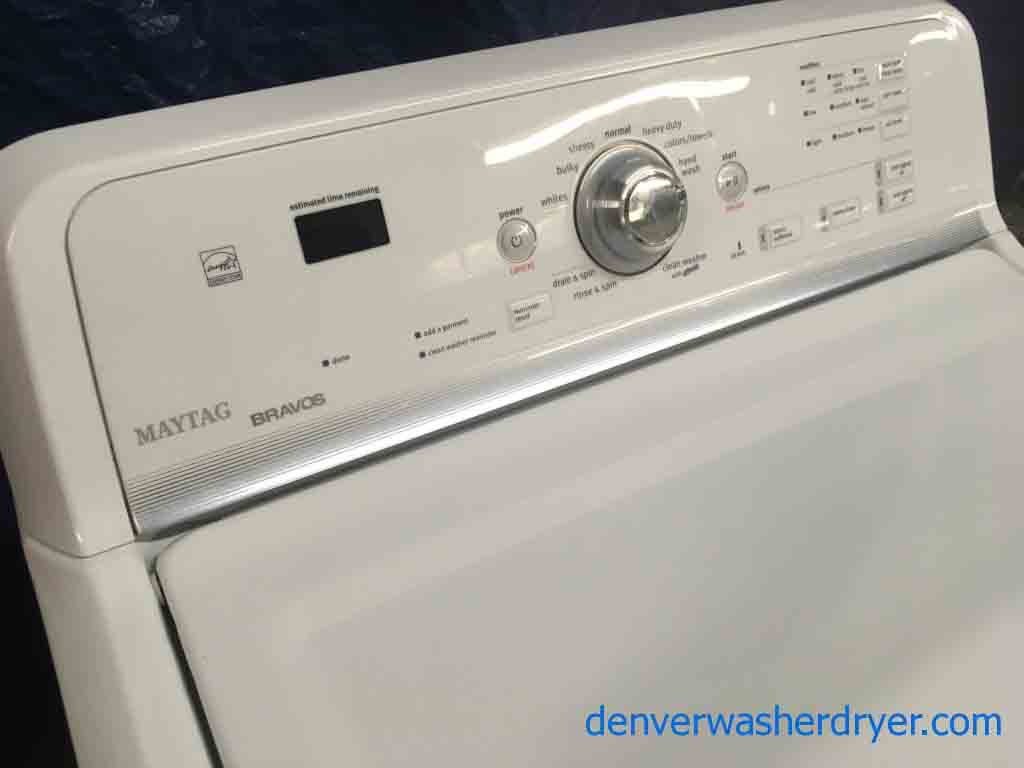 Maytag Bravos HE Washing Machine, Clean!