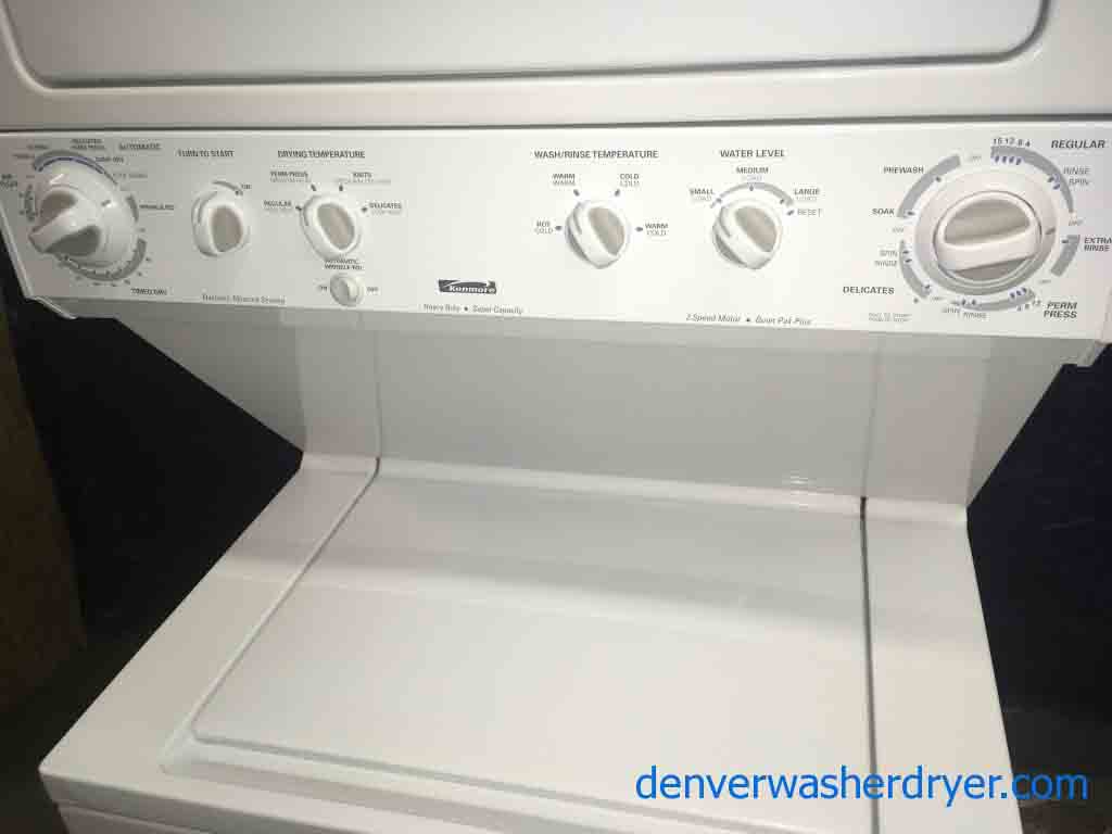 Stackable Washer Dryer set, 220v, 27″