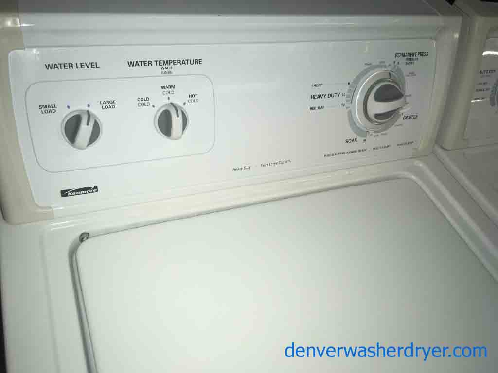 Slim 24″ Washer and XL Capacity Dryer