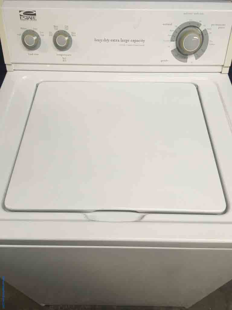 Estate Extra Large Capacity Washer with Kenmore Dryer