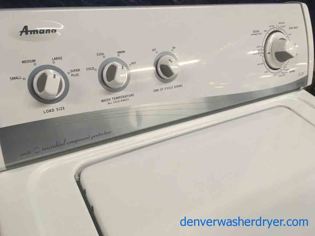 Awesome Amana Washer with Anti-Microbial Basket!