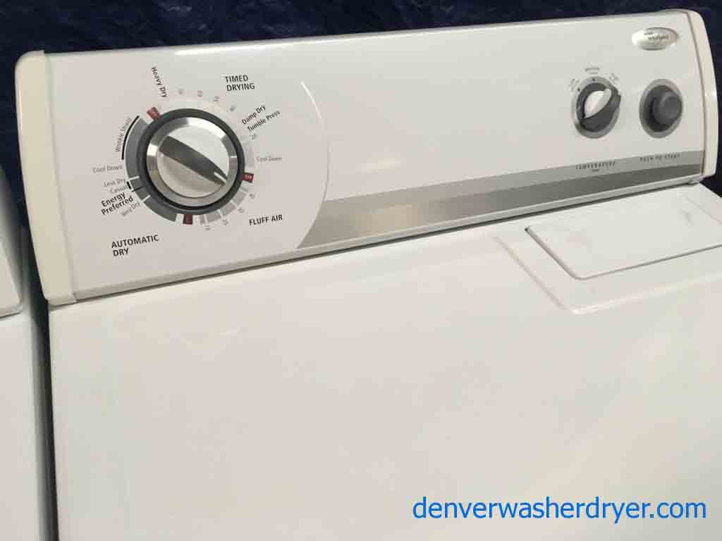 Heavy Duty Super Capacity Whirlpool Washer and Dryer Set!