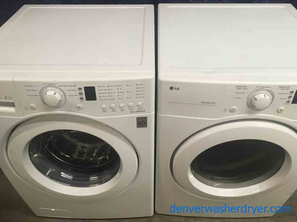 Lovely LG Tromm Front-Loading Washer Dryer Set