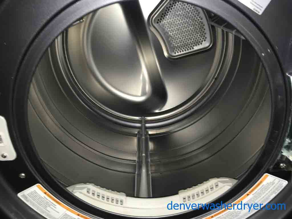 Charcoal Gray LG Tromm Front-Load Set, Scratch/Dent