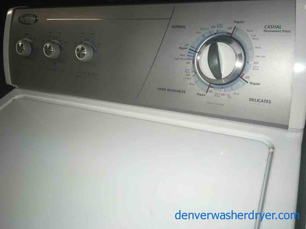 Excellent Whirlpool Direct-Drive Set, Fully Rebuilt!