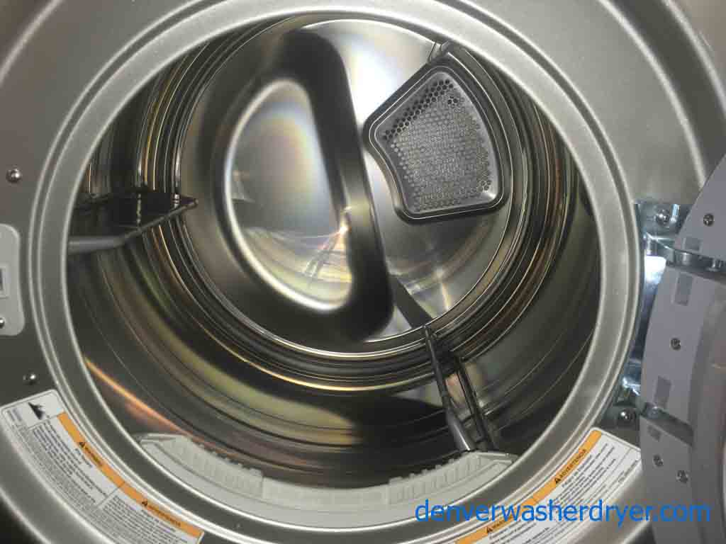 Magnificent LG Front-Load Set on Pedestals!