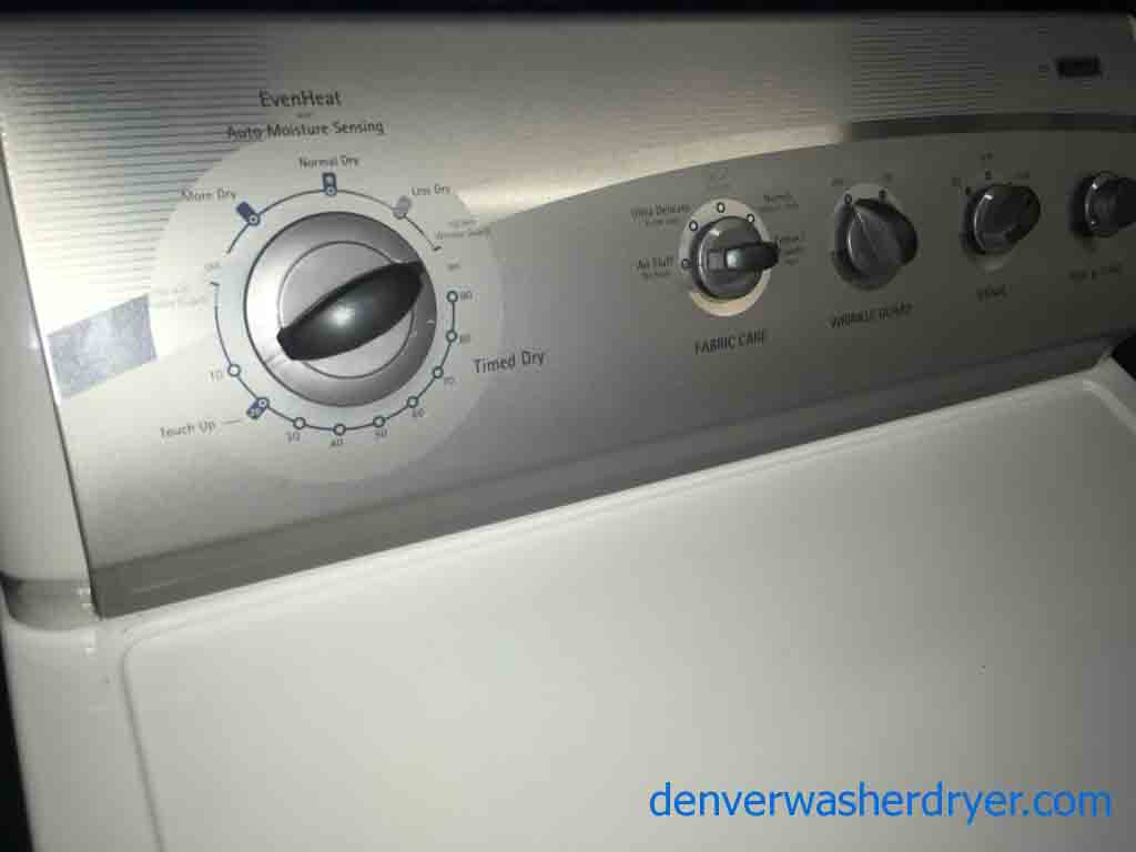 Fantastic Dryer, Kenmore 800 Series, 220v, Professionally Rebuilt! With Kenmore 70 Series Washer