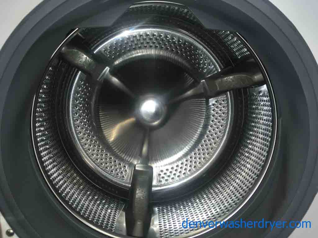 Stackable Front-Load Washer and Dryer, Refurbished with Care