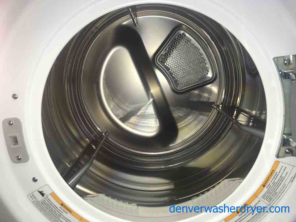 Stackable Front-Load Washer and Dryer, Refurbished with Care
