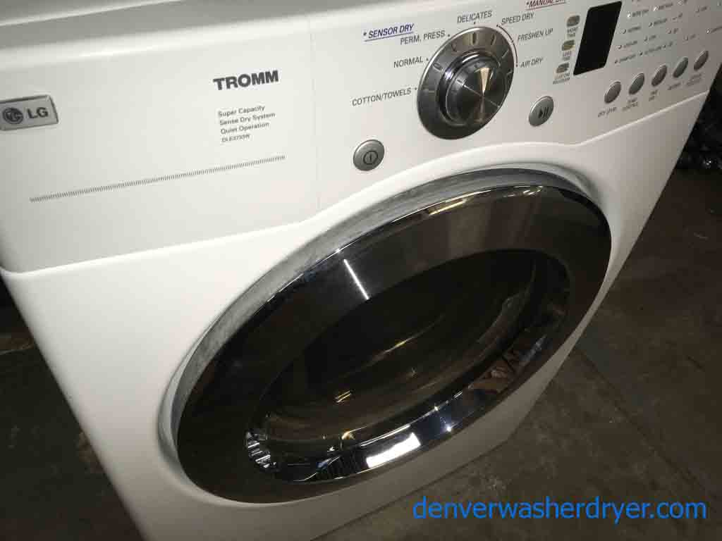 LG Front-Load Dryer with Sensor Drying, 220v