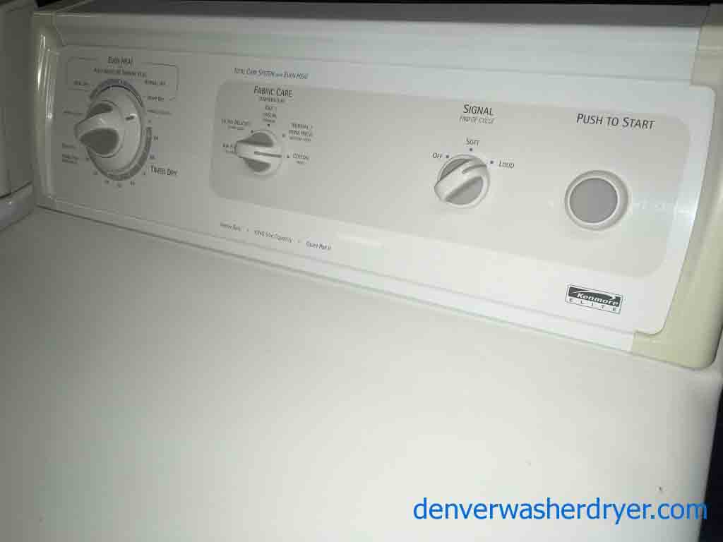 KING Size Kenmore Elite Laundry Set, Direct Drive