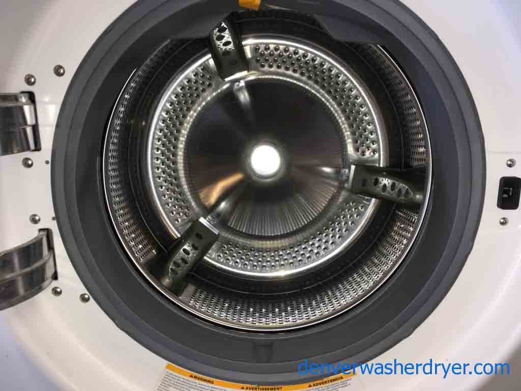 GAS Front-Load, Stackable, Washer Dryer Set, Direct-Drive