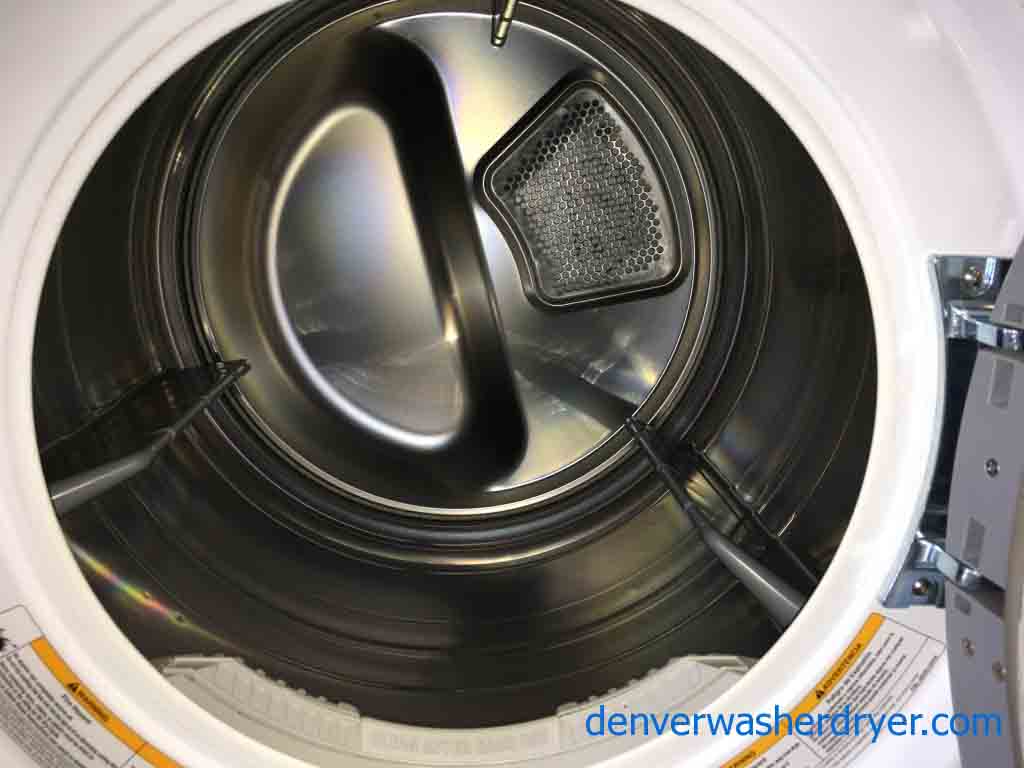 GAS Front-Load, Stackable, Washer Dryer Set, Direct-Drive