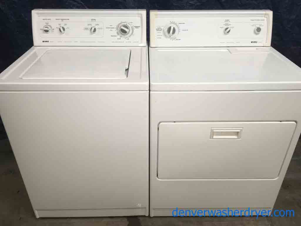 Large Images for Classic Kenmore 80 Series Laundry Set, 220v, Super