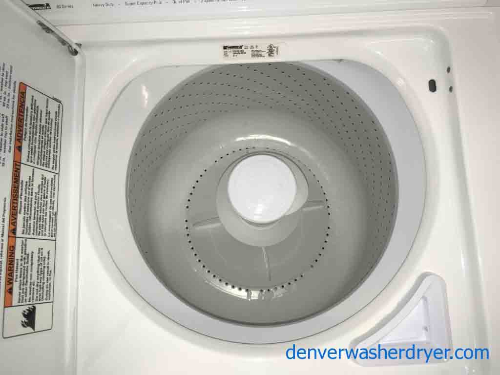 Classic Kenmore 80 Series Laundry Set, 220v, Super Plus Capacity