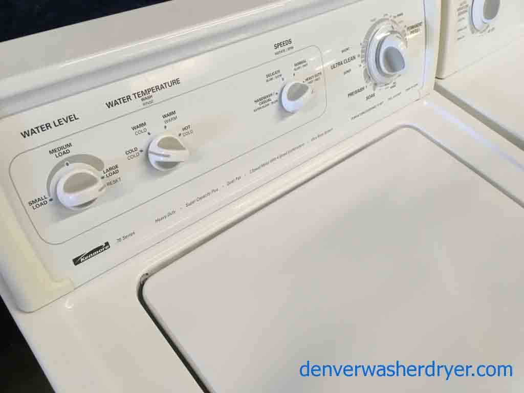Magnificent Kenmore 70 / 80 Series Washer / Dryer