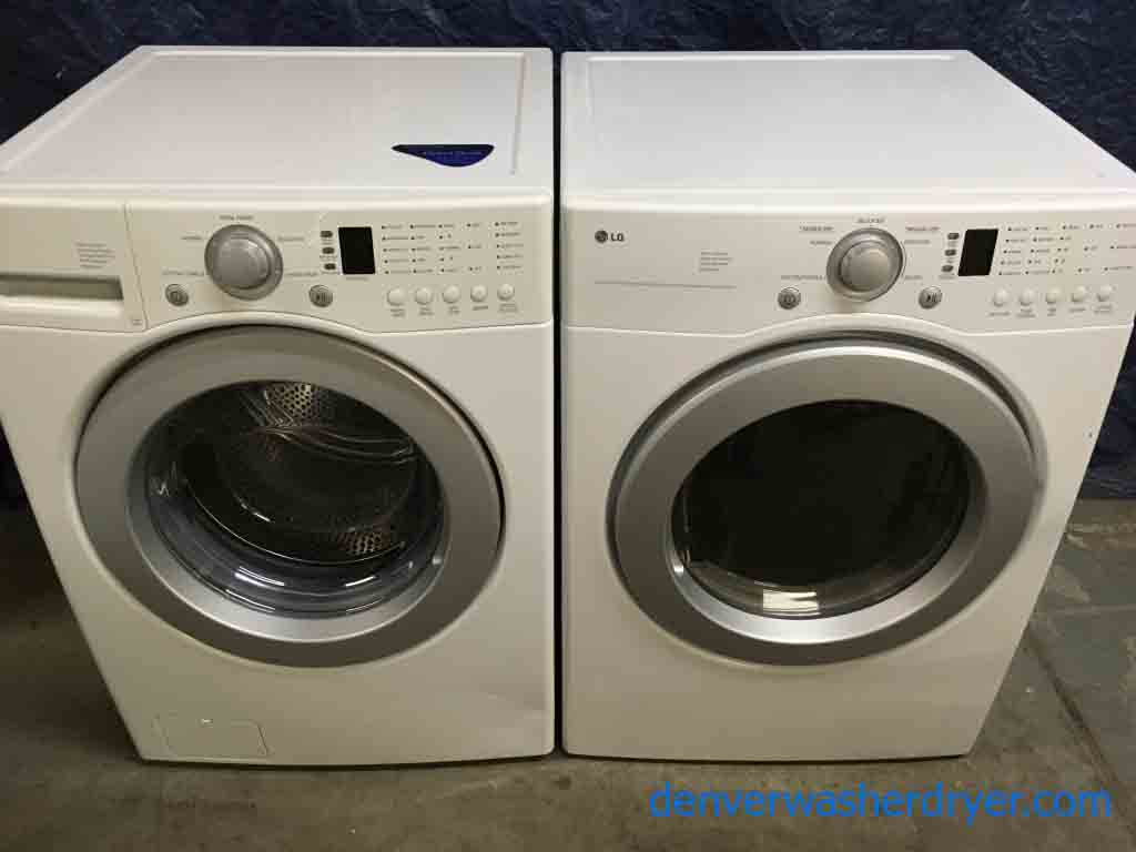 Direct-Drive LG Washer and Dryer Set! Stackable, 220V