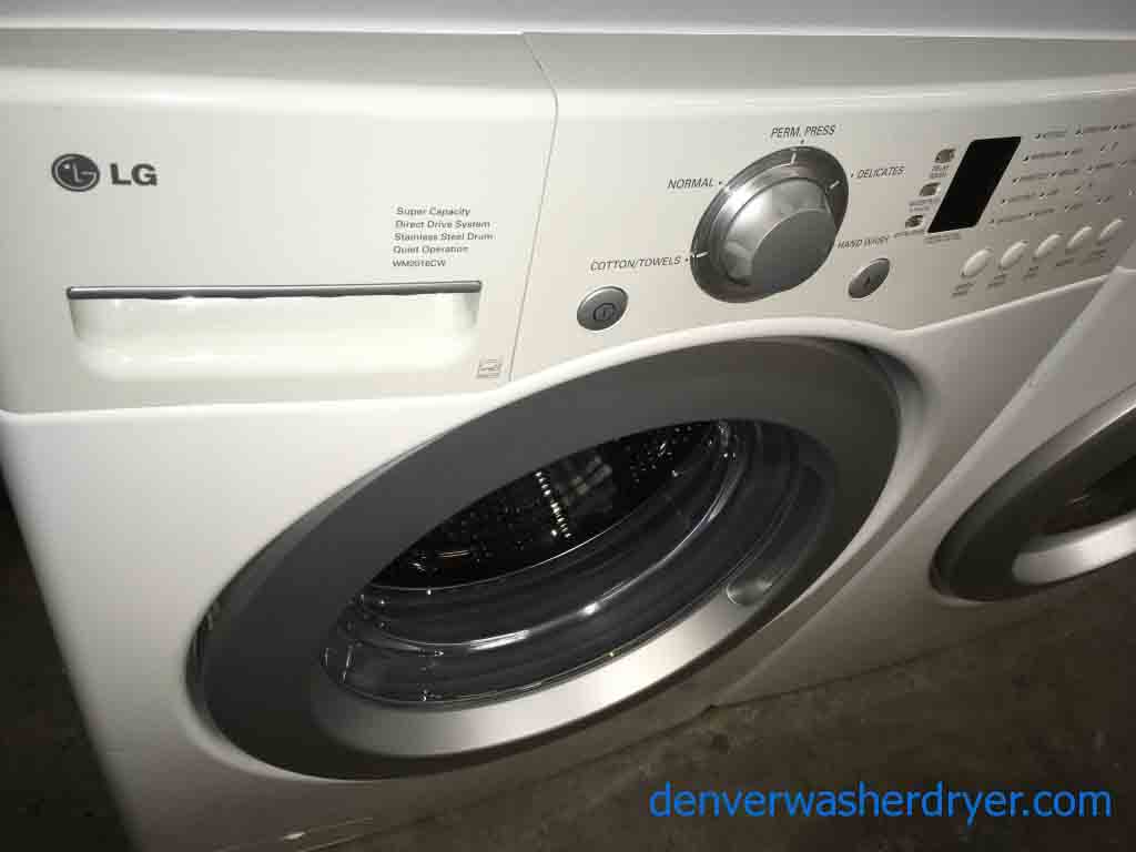 Direct-Drive LG Washer and Dryer Set! Stackable, 220V