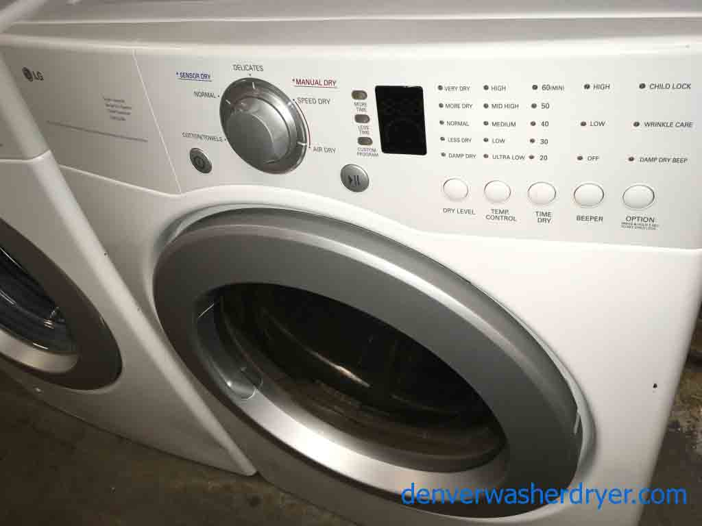 Direct-Drive LG Washer and Dryer Set! Stackable, 220V