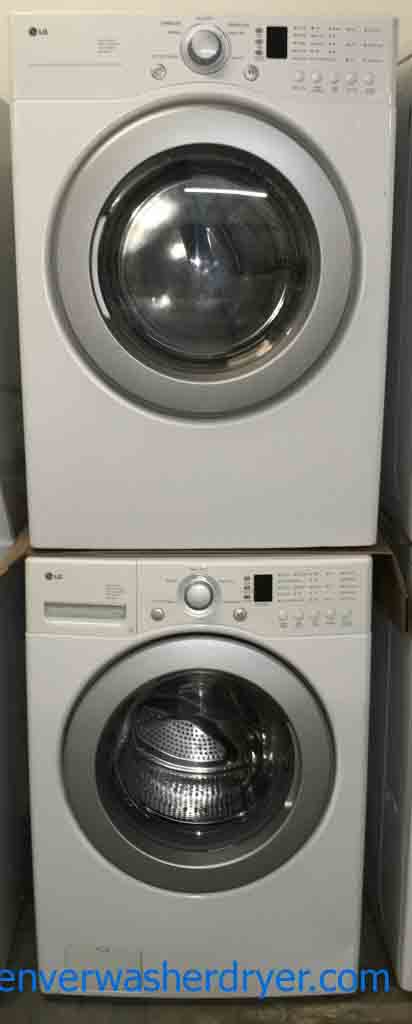 Direct-Drive LG Washer and Dryer Set! Stackable, 220V