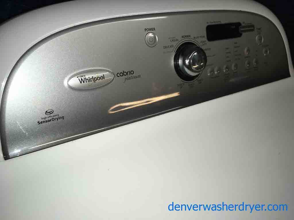 Whirlpool Direct-Drive Washer and Dryer Set, HE, Quality Refurbished 1-Yr Warranty