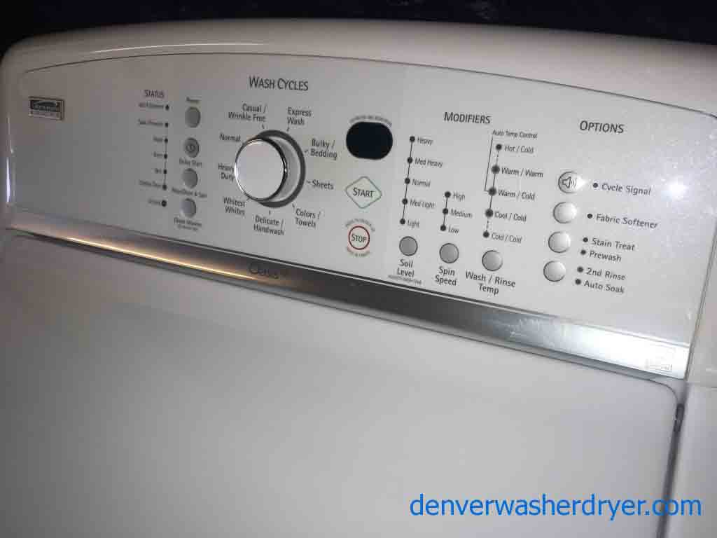 Best Kenmore Elite Oasis High Efficiency Washer and Steam Dryer With 5-Year Major Component Warranty