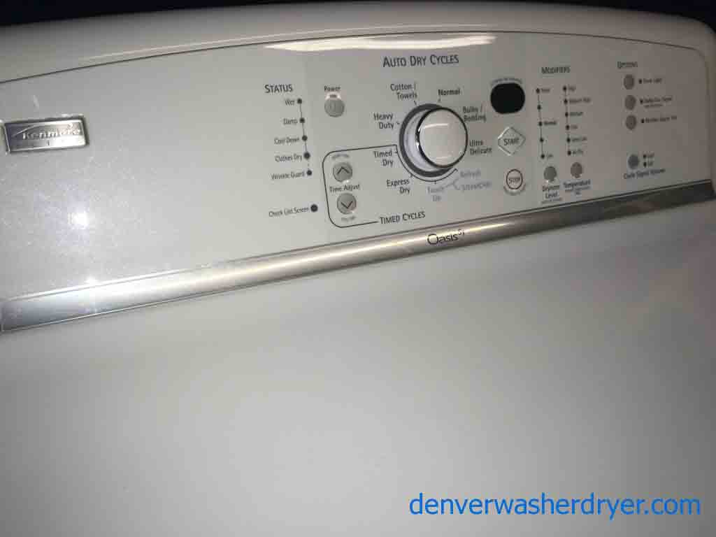 Best Kenmore Elite Oasis High Efficiency Washer and Steam Dryer With 5-Year Major Component Warranty