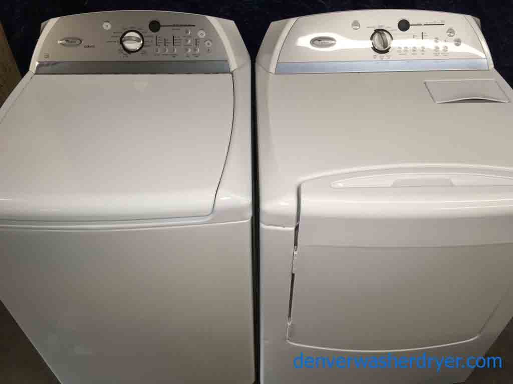 Whirlpool Cabrio HE Washer and Dryer