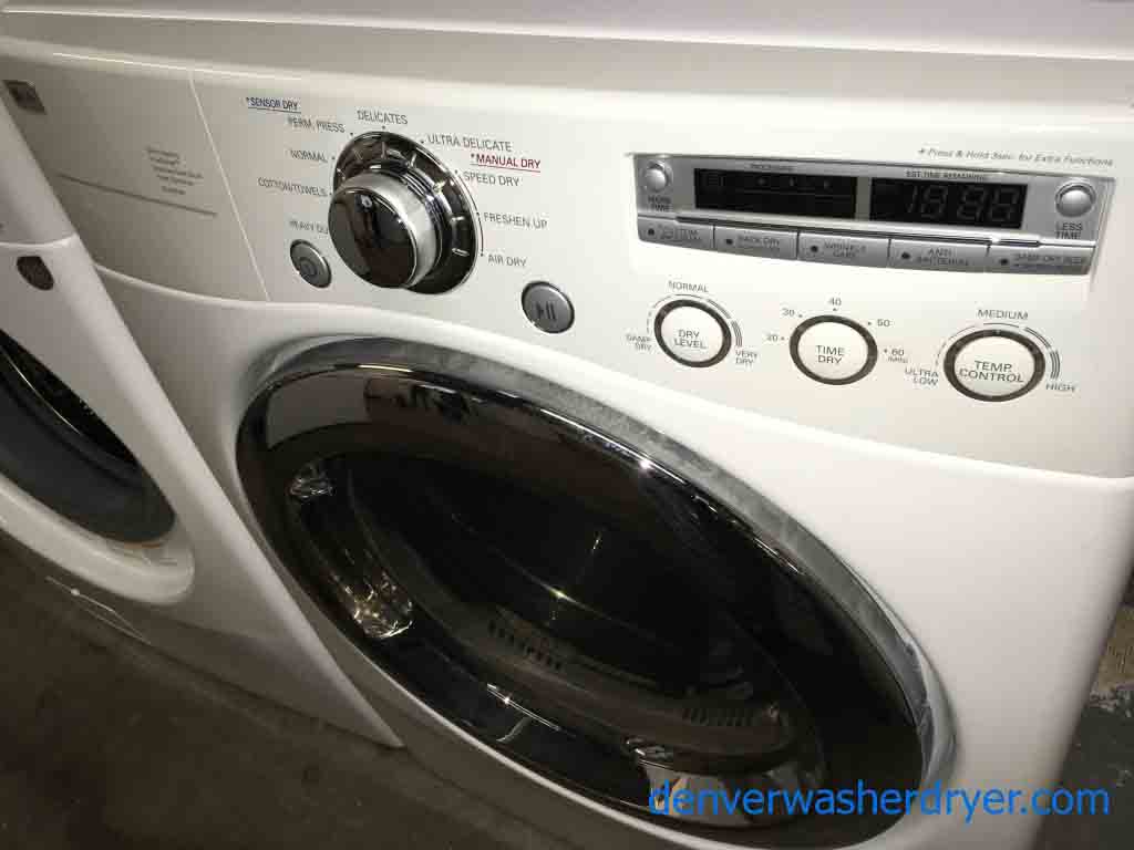 Large Images for Stackable FrontLoad Washer Dryer Set, w/Stacking Kit