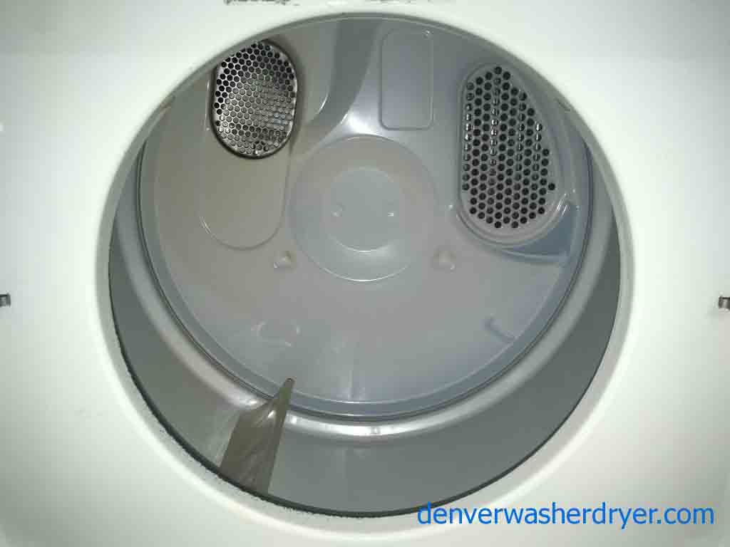 Matching Whirlpool Super Capacity Washer and Dryer, Heavy-Duty With Kenmore Oven 3055