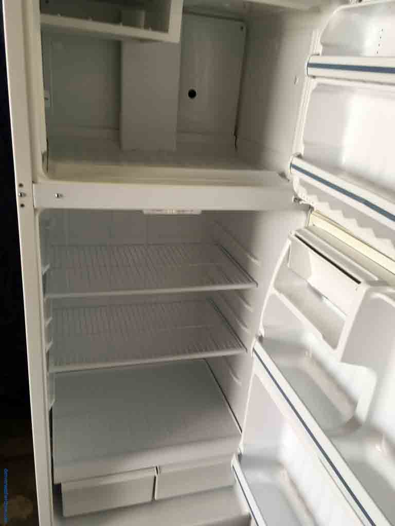 GE Refrigerator, White, 16 cu ft