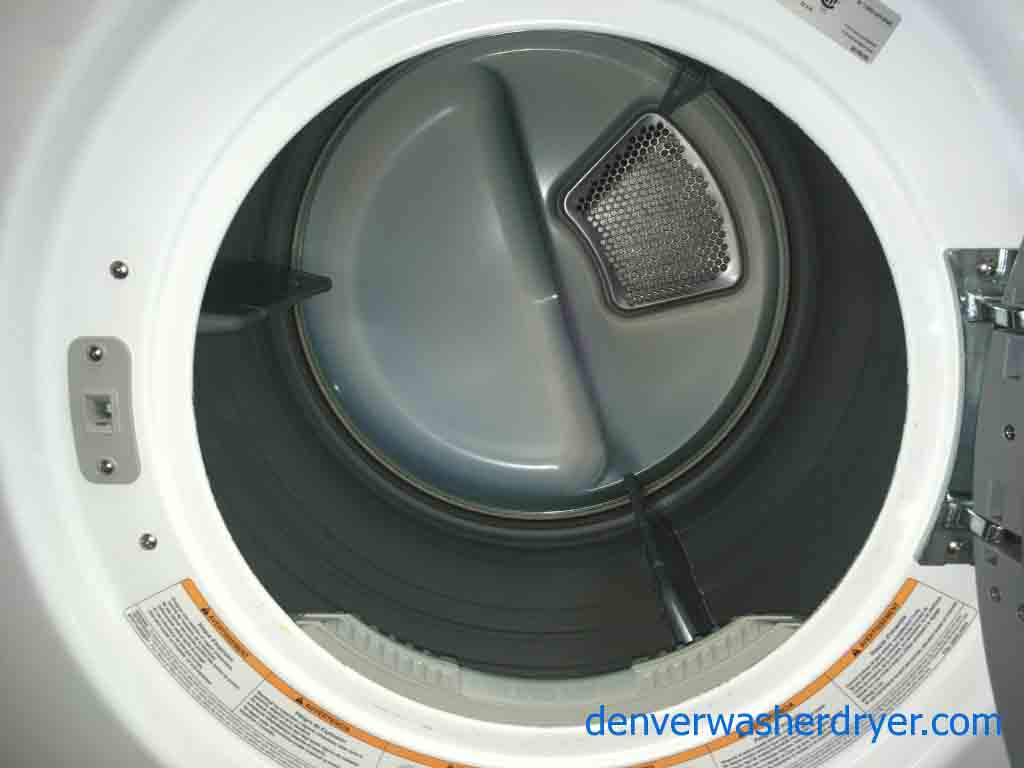 Stackable Front Load Washing Machine and Matching Dryer, 220v, Quality Rebuilt
