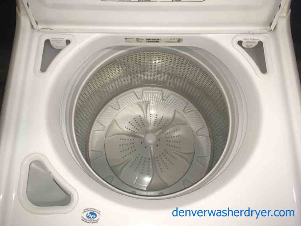 Solid Top Load HE Washing Machine, Maytag Bravos Direct-Drive