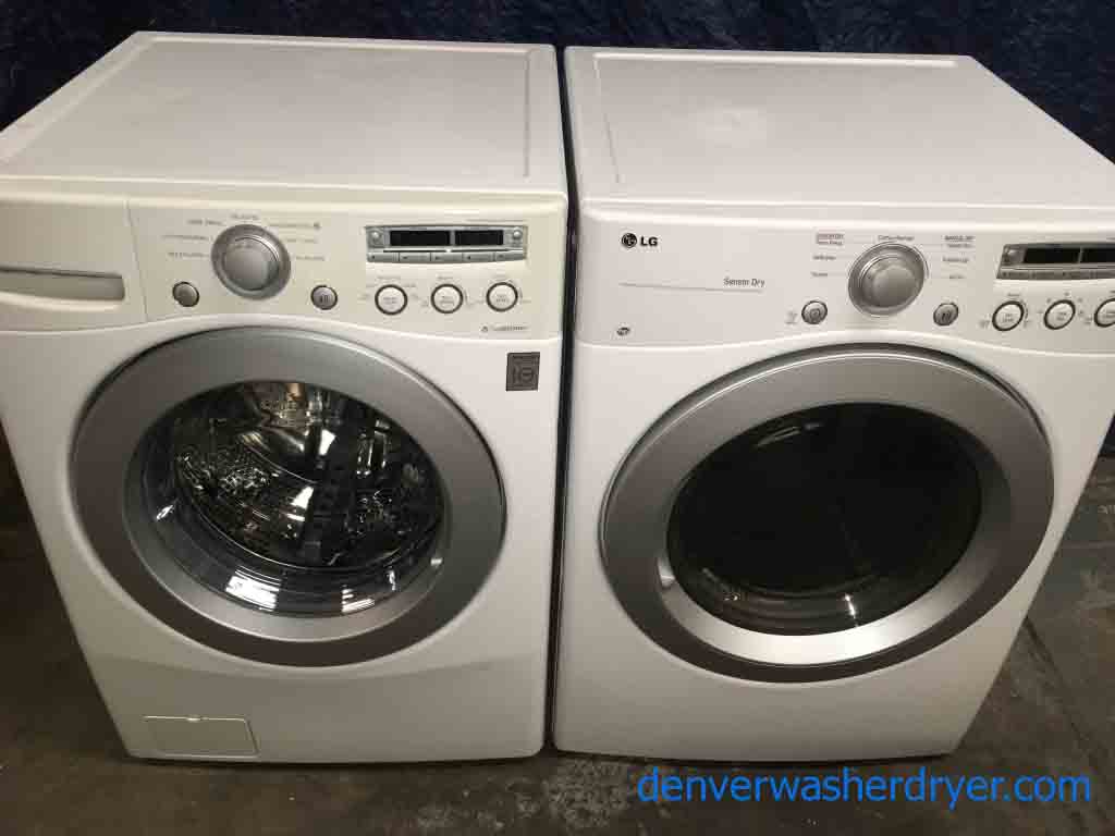 Large Images for LG FrontLoad WasherDryer Set, Stackable, Quality
