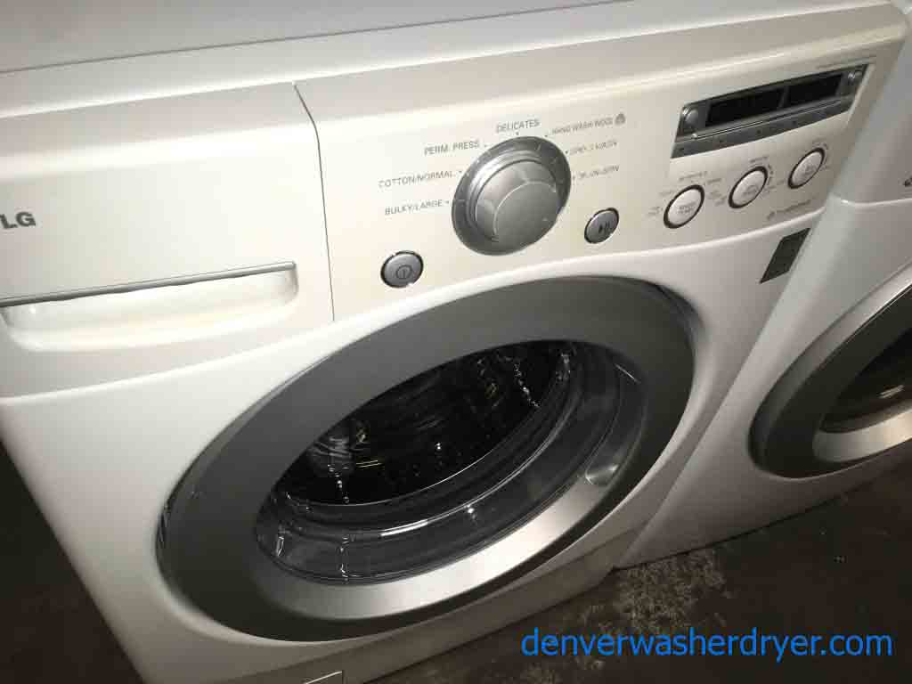 LG Front-Load Washer|Dryer Set, Stackable, Quality Refurbished!