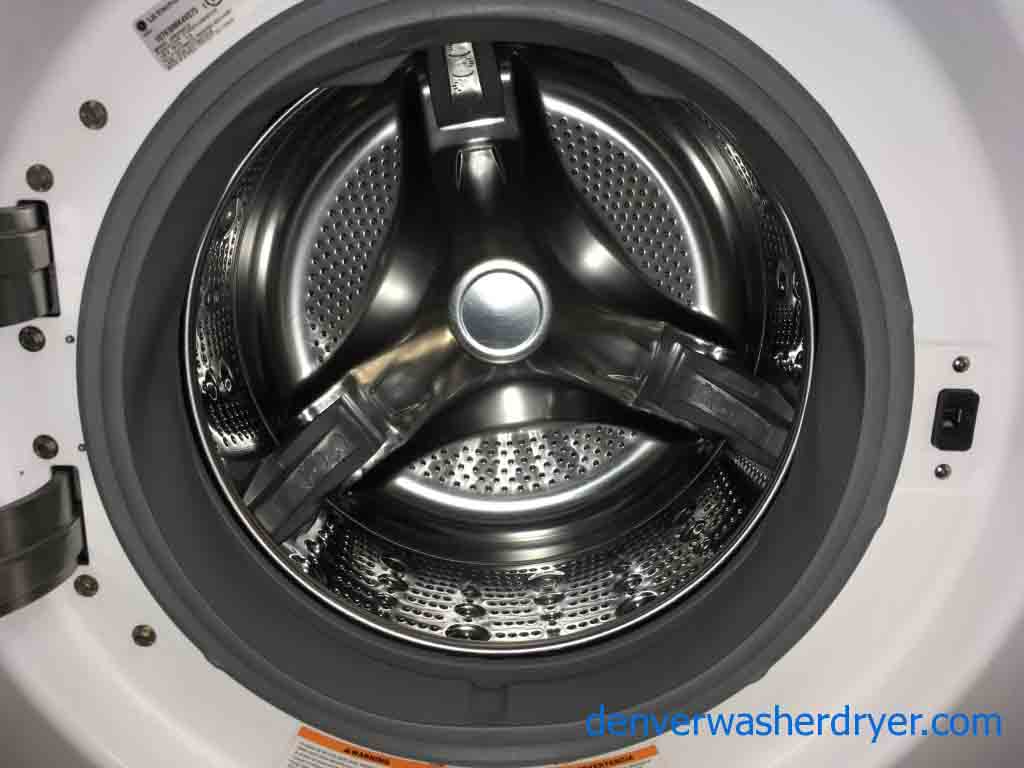LG Front Load Washer Dryer Set, 220v