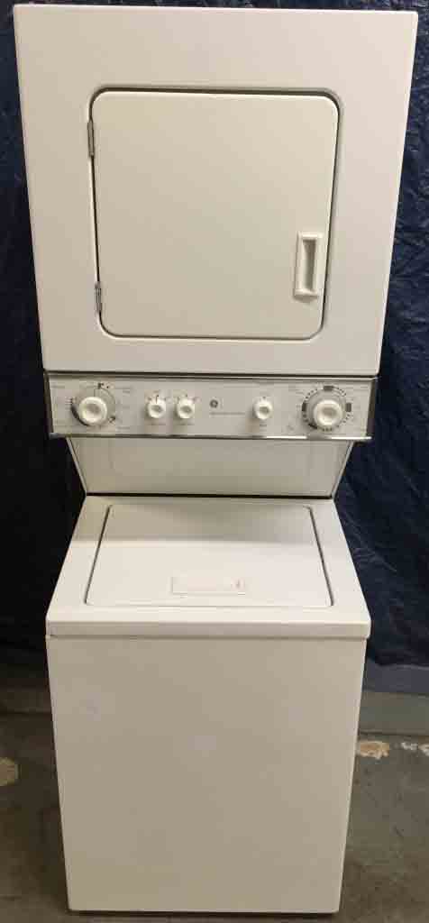 *GAS* Stackable (Unitized) 24″ Laundry Center, GE Spacemaker