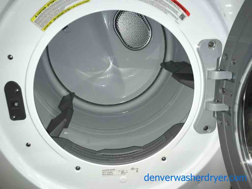 New Samsung Front Load Washer Dryer Set, Stackable, Electric, Steam
